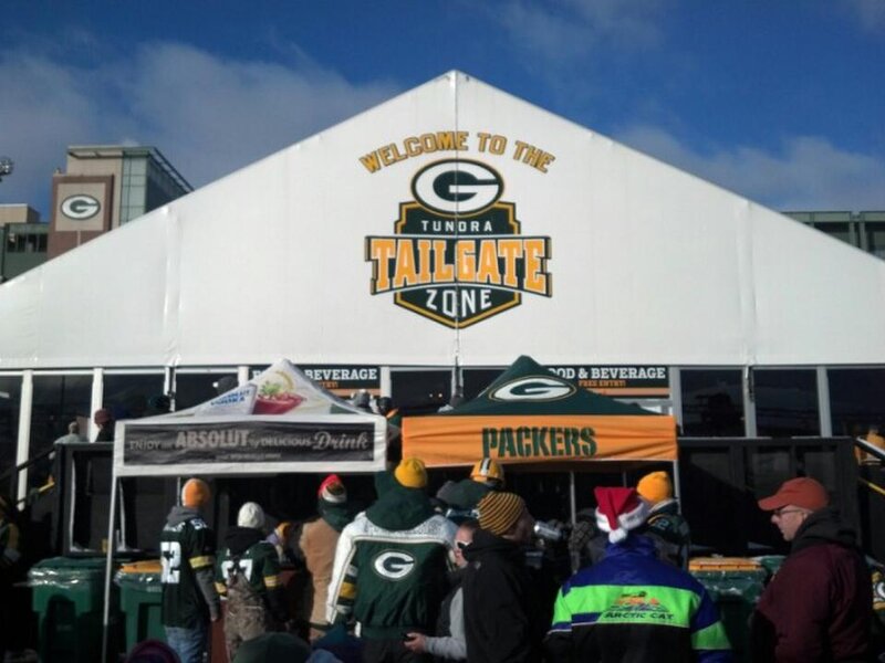 Packers Johnsonville Tailgate Village