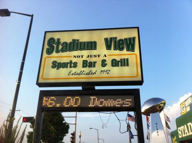 Stadium View Bar and Grill A Bar in Green Bay, WI Thrillist