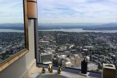 Columbia Tower bathroom