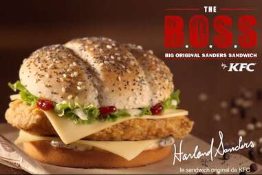 KFC B.O.S.S. sandwich