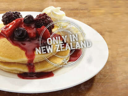 Wendy's wildberry pancakes New Zealand