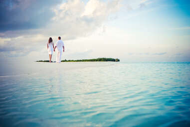 couple on the beach