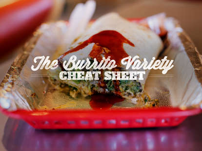 burrito variety cheat sheet