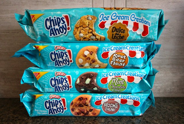 New Chips Ahoy! Ice Cream Creations, Root Beer Float, Mocha Chunk ...