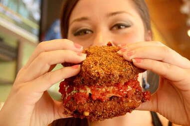 The Lasagna Bun Burger