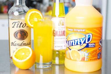Sunny D cocktail
