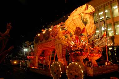 Dogs, toilet brushes, high heels, and coconuts: a brief guide to notable Mardi Gras "krewes"