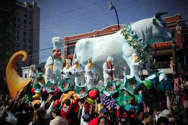 Dogs, toilet brushes, high heels, and coconuts: a brief guide to notable Mardi Gras "krewes"