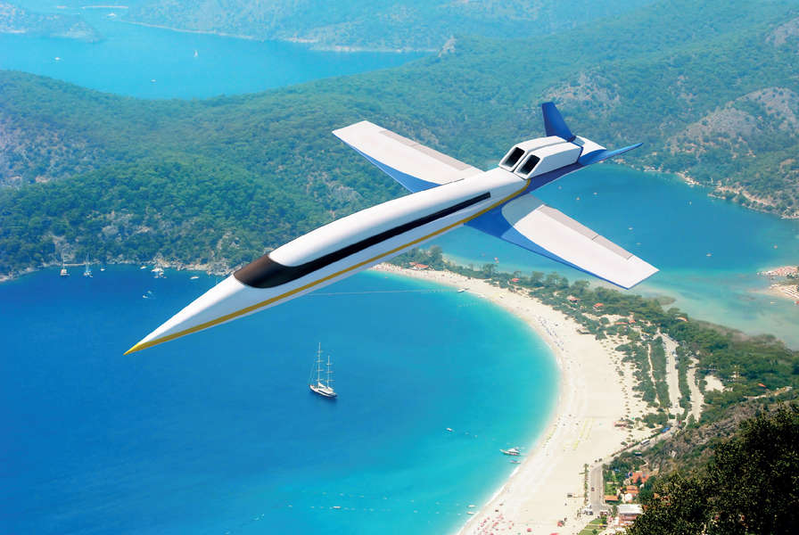 Spike Aerospace's S-512 Supersonic Jet to Replace Windows with Giant TV ...
