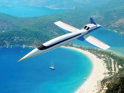 Simulated Window Jet Spike Aerospace's S-512 Supersonic Jet to Replace Windows with Giant TV ...