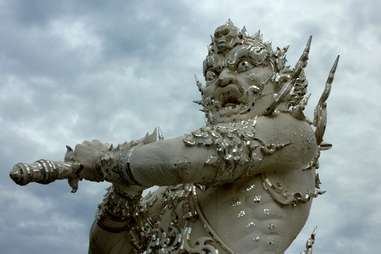 Rahu statue