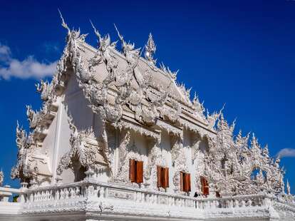 White temple exterior