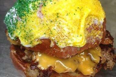 king cake burger