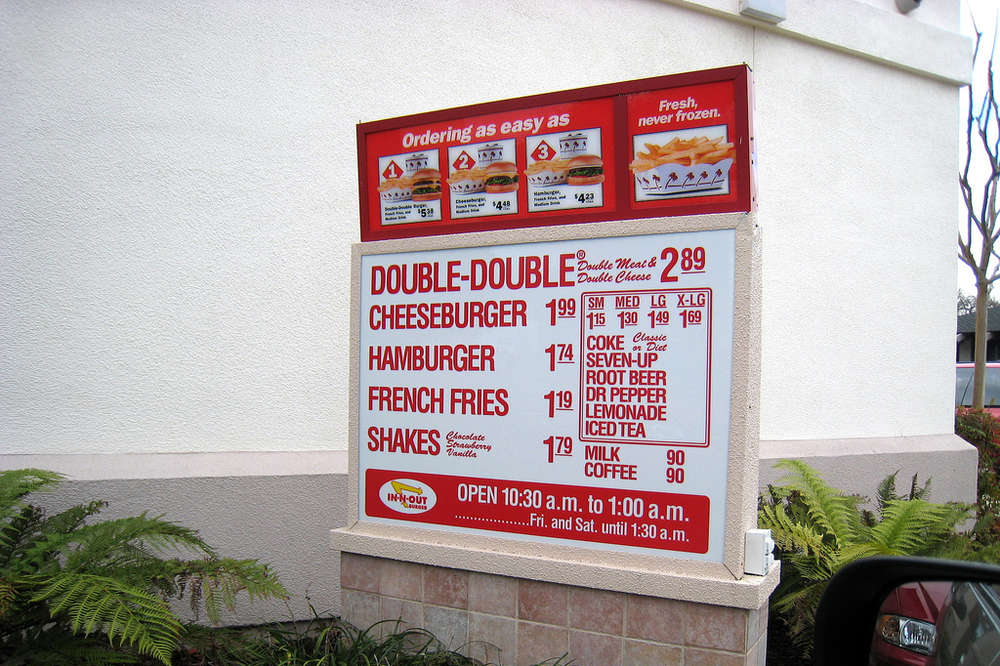 Things You Didn T Know About The Fast Food Chain In N Out Burger Thrillist