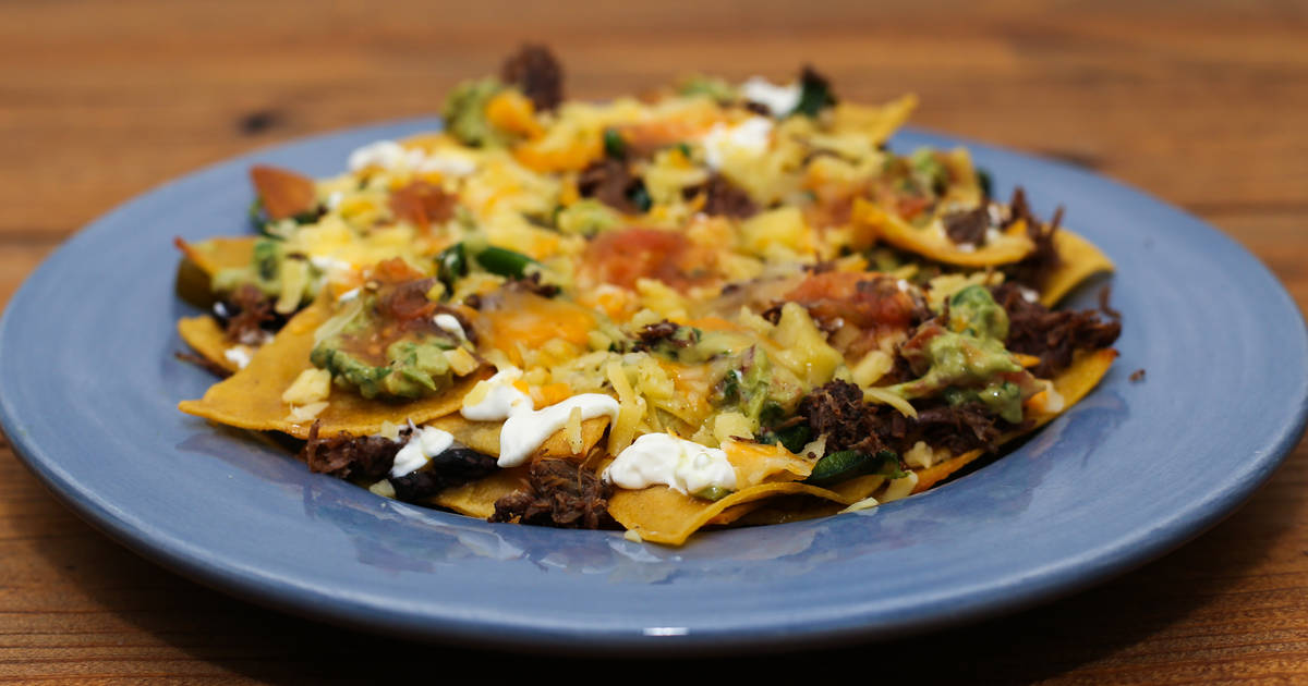 Healthy Beef Nachos Recipe for 374 Calories!