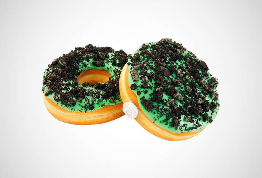 Dunkin' Donuts' St. Patrick's Day menu New Mint Oreo and Mint Oreo