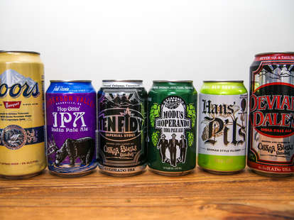 canned beers