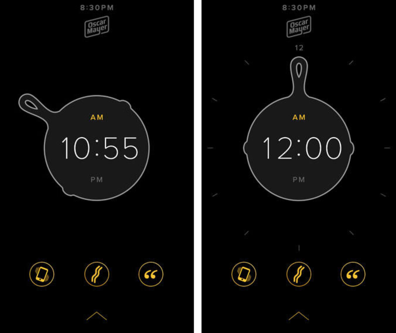 Oscar Mayer Wake Up & Smell the Bacon app wakes you up with a bacon