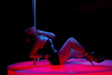 Dancer at Cabaret Les Amazones