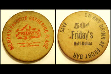 Memphis Fridays Drink Tokens