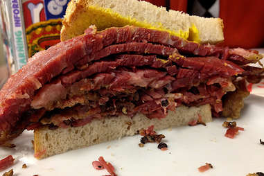 smoked meat sandwich