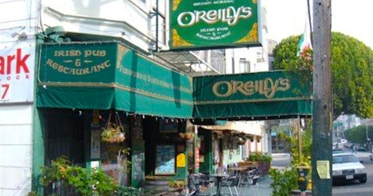 O Reilly S Irish Pub Restaurant A Bar In San Francisco Ca Thrillist