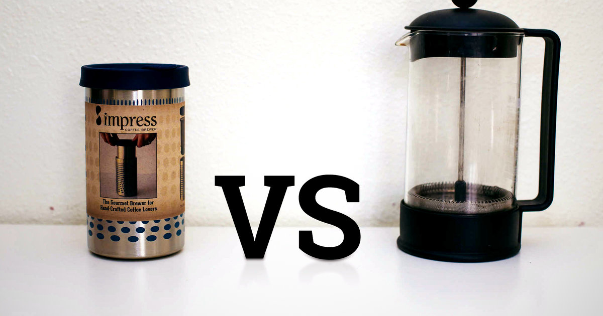 Best Coffee Maker - The Impress Coffee Maker Vs. A Regular Old French