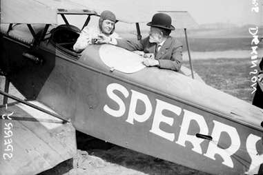 lawrence sperry and plane