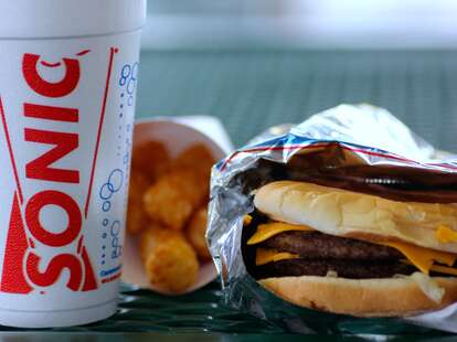 Sonic cheeseburger