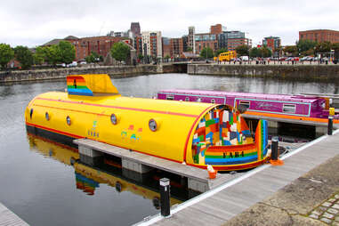 Yellow submarine hotel