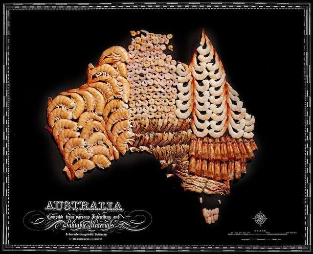 Australia food map