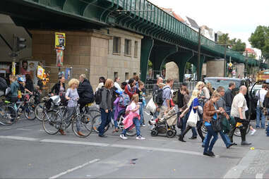 Crosswalk in Berlin