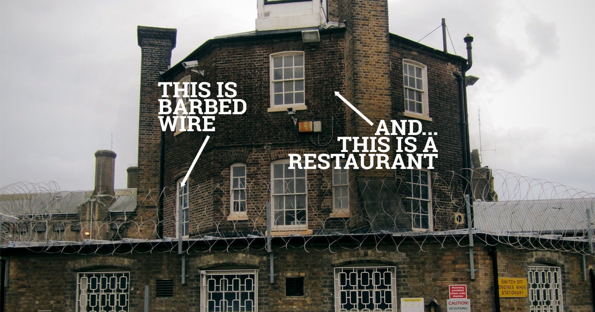 Clink Restaurant Inside London's Brixton Prison by The