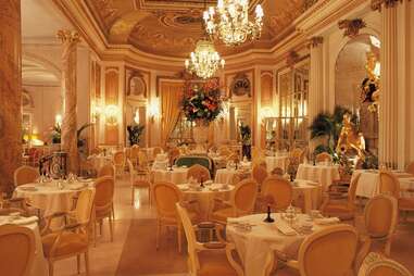 The Ritz tea room