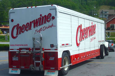 cheerwine delivery truck