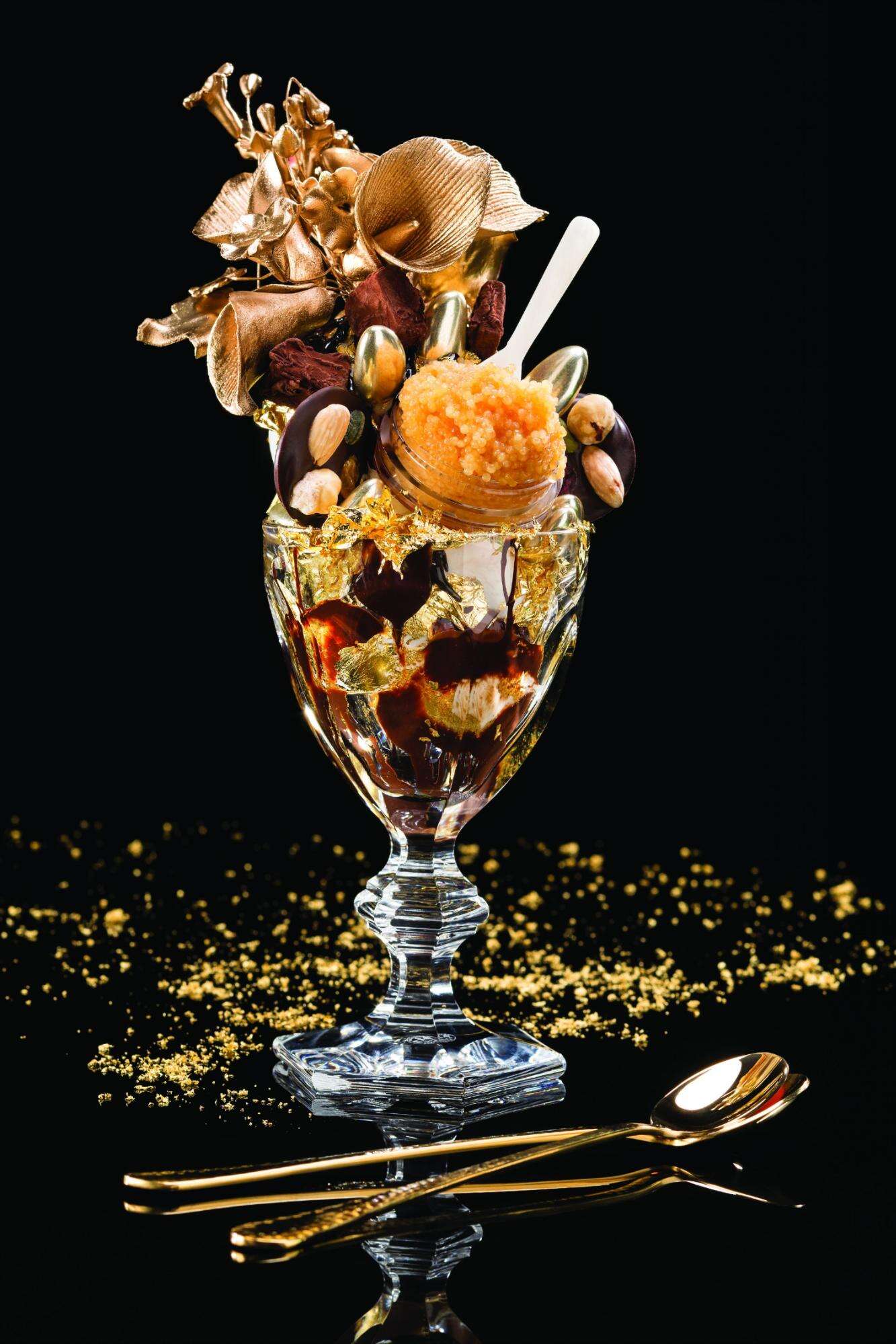 Golden Opulence Sundae 