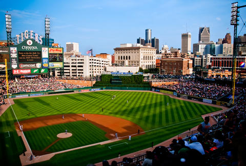 Food and Drink Near Comerica Park - Coaches Corner, Hockeytown Cafe ...