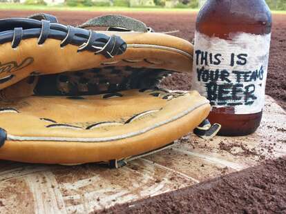 baseball beer