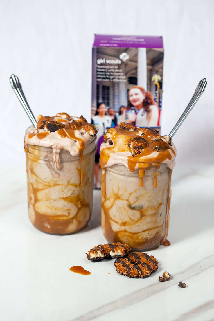 Girl Scout Cookies Recipe How to Make Samoa Blizzards Thrillist Nation