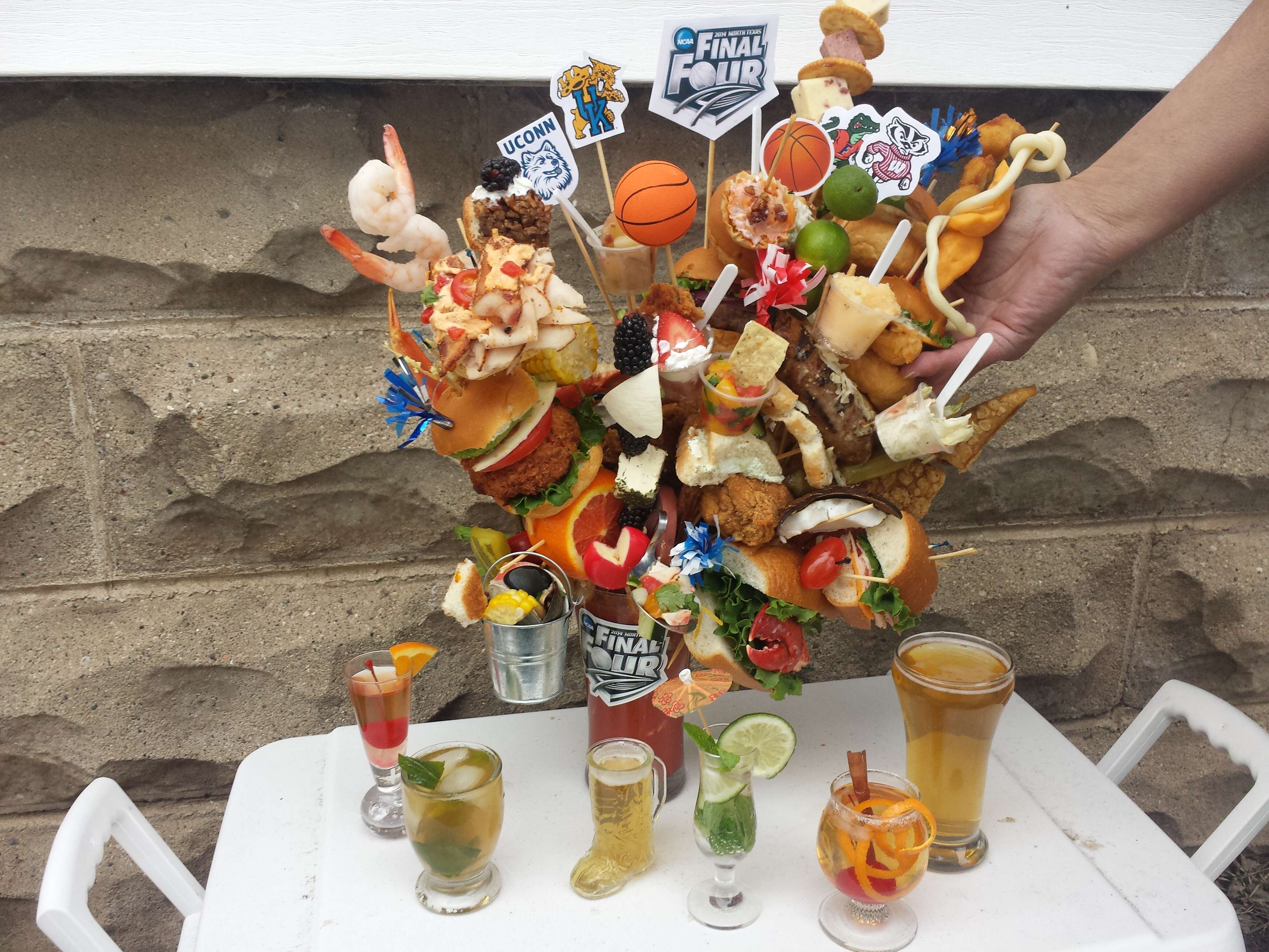 NCAA Final Four - Themed Bloody Marys for Wisconsin, Kentucky