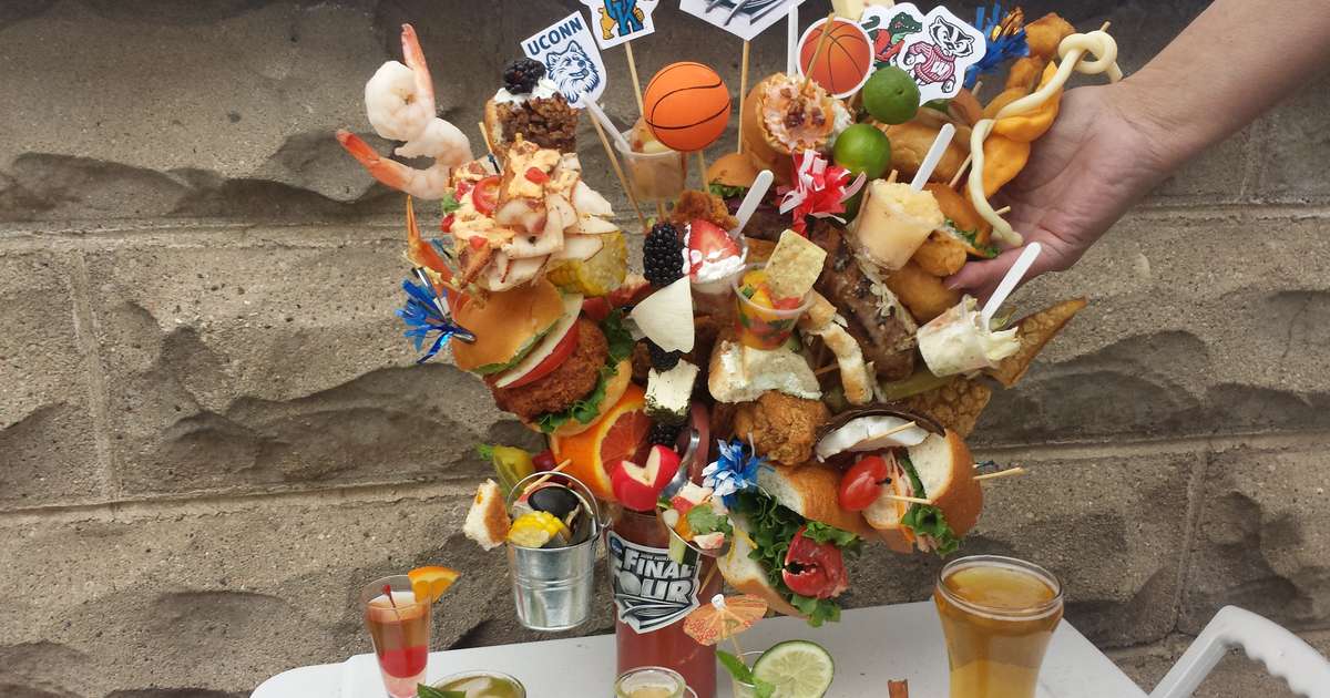 NCAA Final Four Themed Bloody Marys for Wisconsin