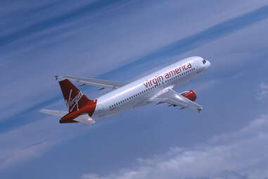 Virgin america plane