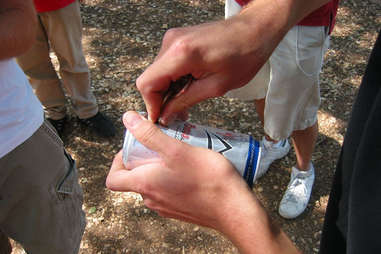 how to shotgun a beer