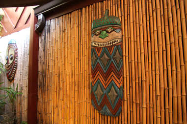 tiki carving