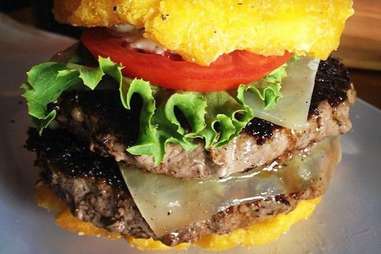 Toston Burger at Pincho Factory 