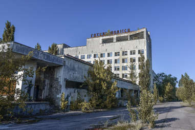 Pripyat building