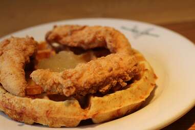 chicken and waffles