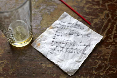 "Beers to You" lyrics