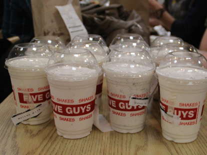 Five Guys Tests New Milkshake Menu Thrillist Five Guys Tests New Milkshake Menu Thrillist