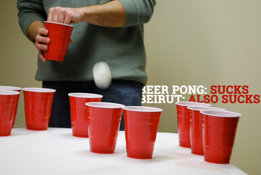 The Difference Between Beer Pong and Beirut - Eater